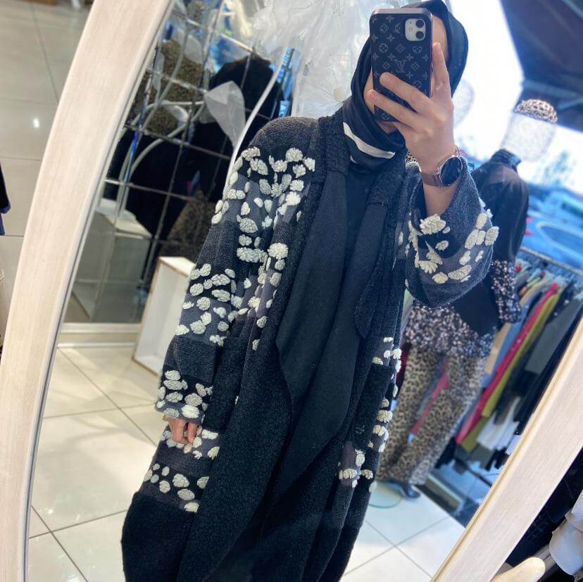 İthal Fashion Kap (Siyah - Gri) - Görsel 4