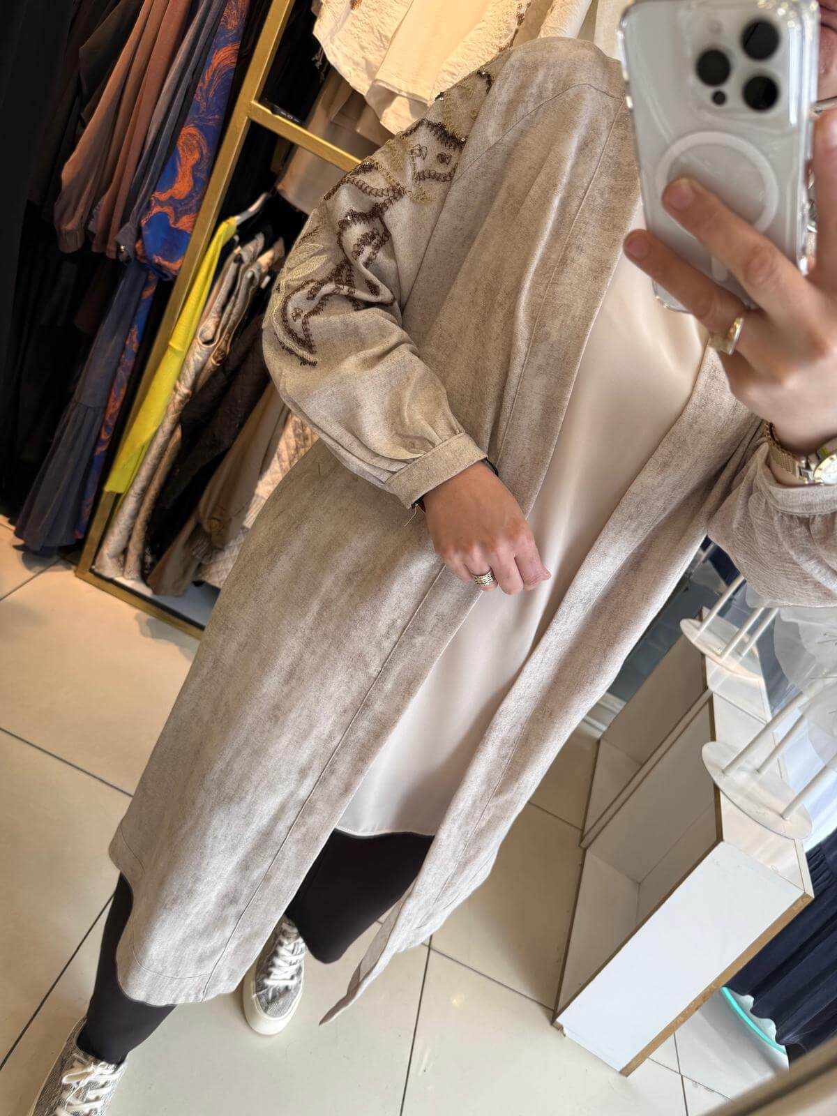 Kimono ( Taş İşlemeli ) - Görsel 4