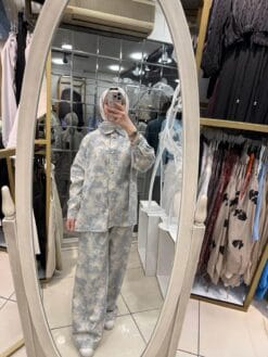 Leopar İnce Kot Takım