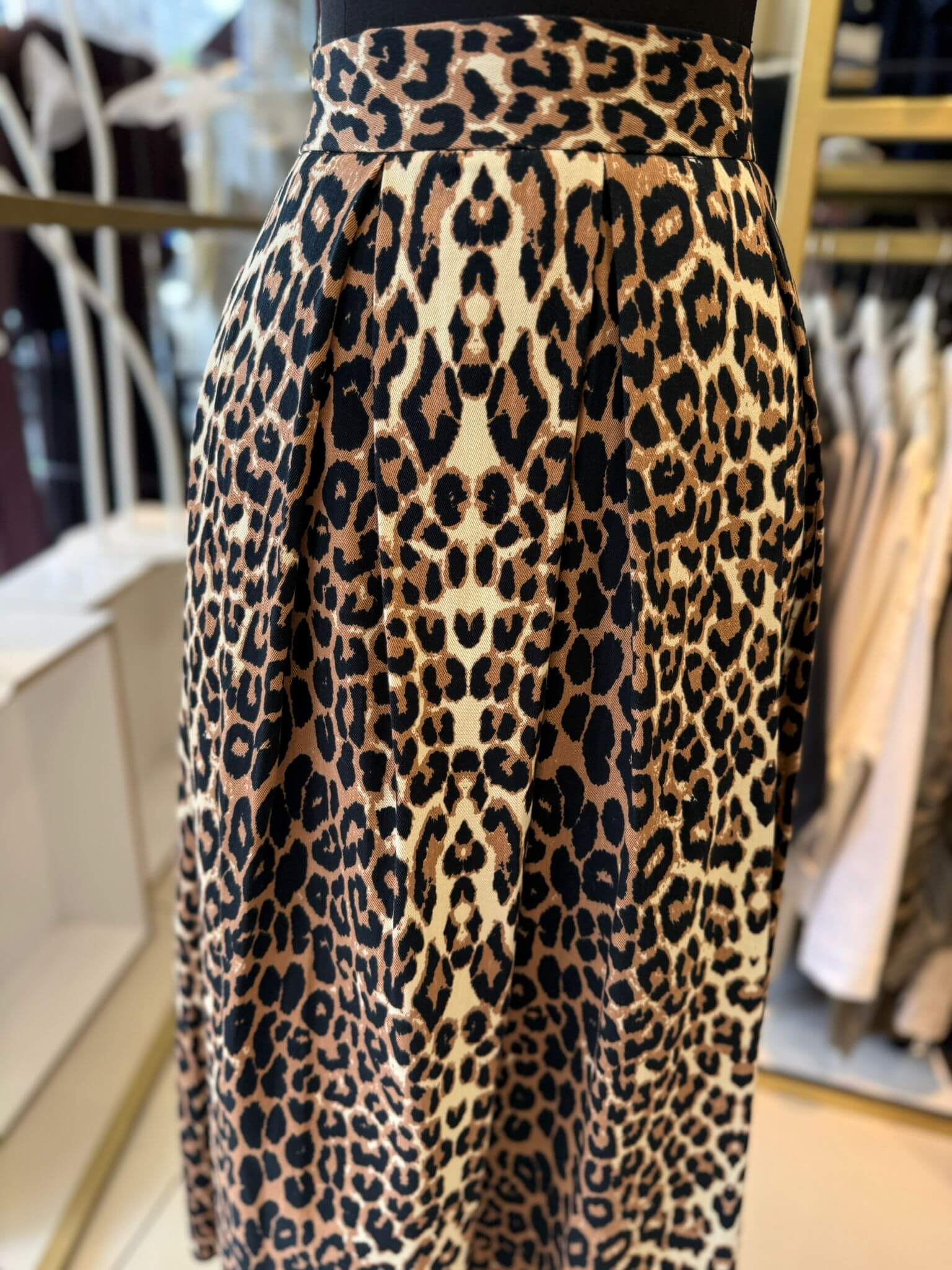 Leopar Desenli Etek - Görsel 6