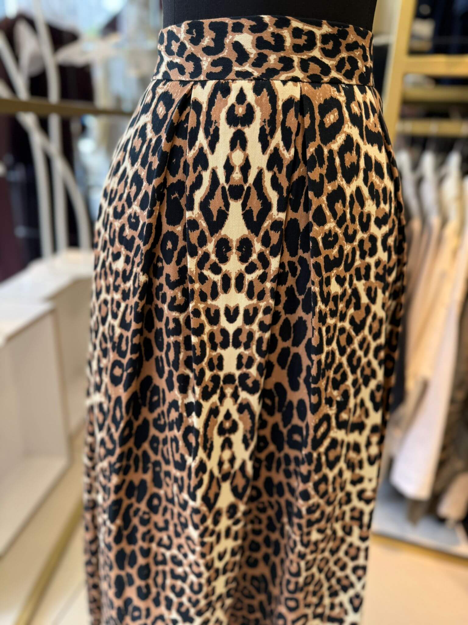 Leopar Desenli Etek - Görsel 7