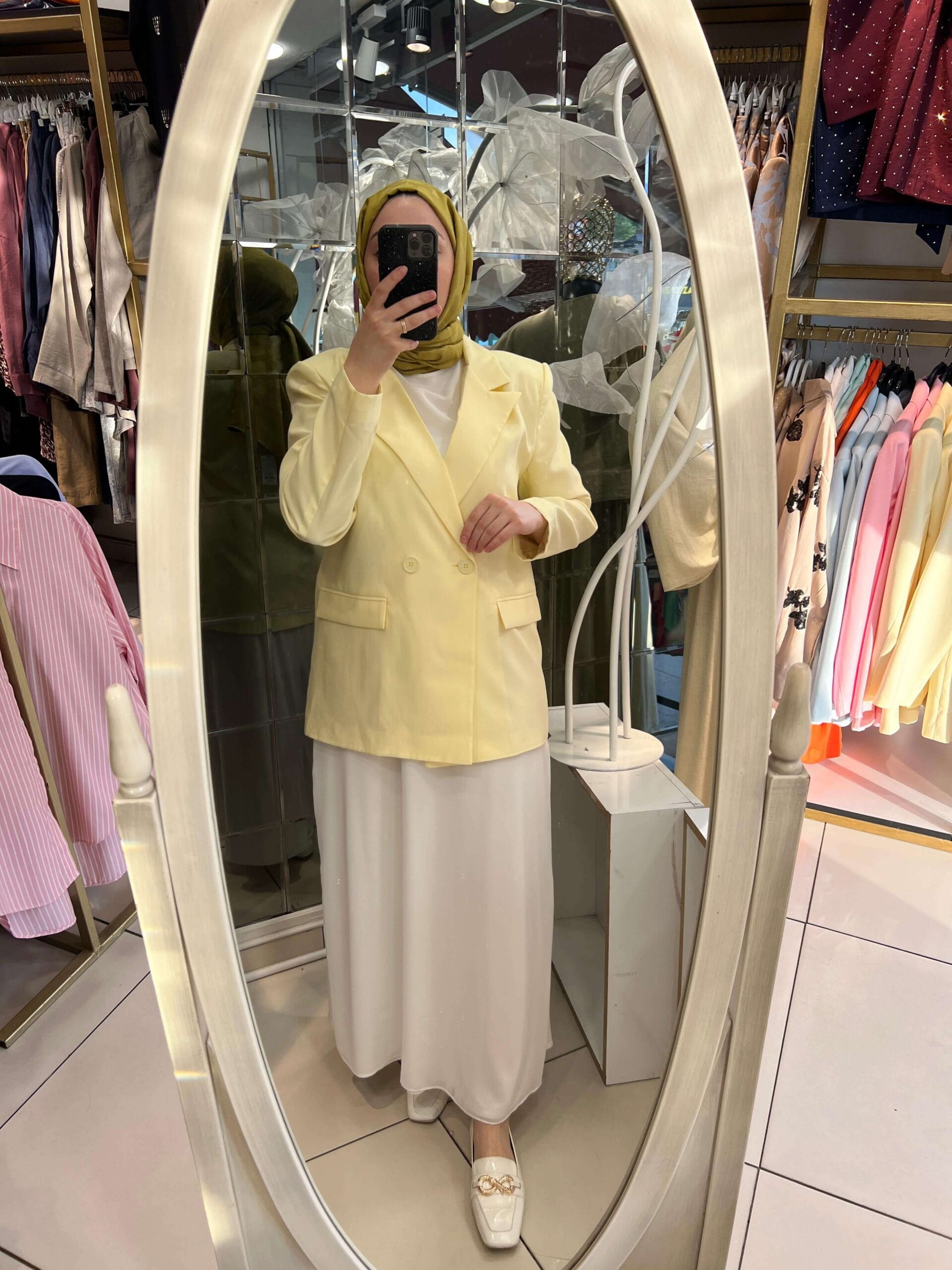 Blazer Ceket (Sarı) - Görsel 3