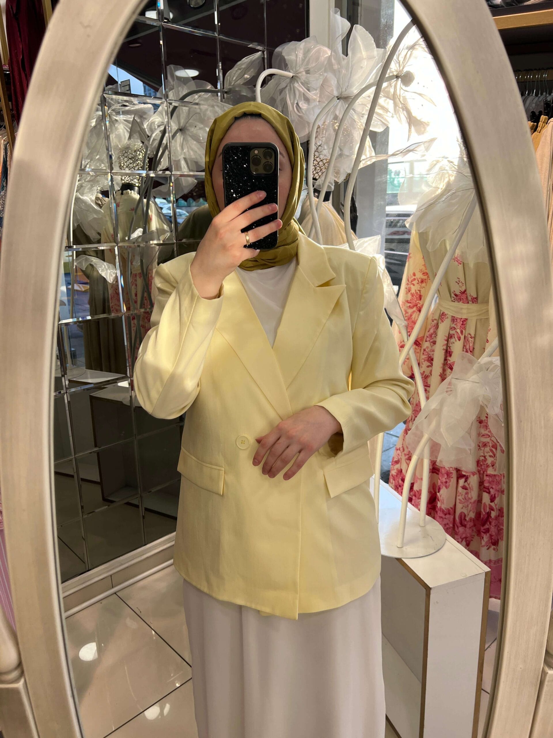 Blazer Ceket (Sarı) - Görsel 2