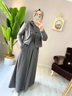 Yelekli takım kadın şık kombin