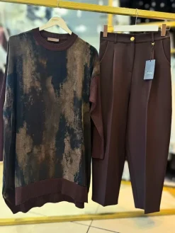 Şık ve rahat tesettür tunik modeli kadın giyim
