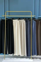Sentez Berlin Yanı Nervürlü Bambu Pantolon