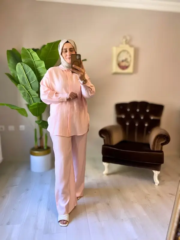 Gömlekli İkili Takım - Görsel 5